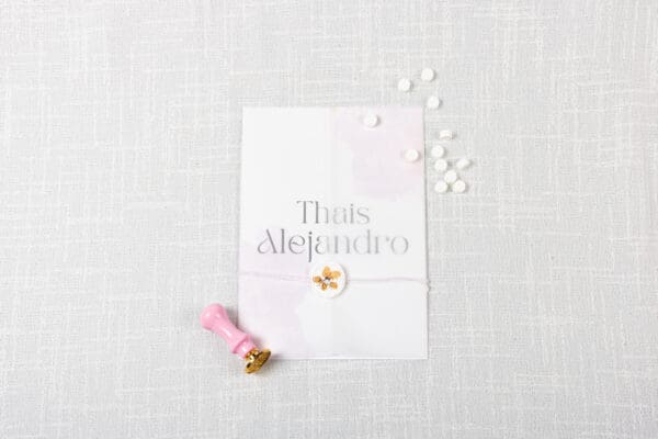 Invitación de boda Almendro