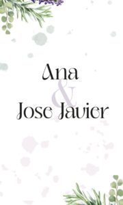 Invitación digital lavanda