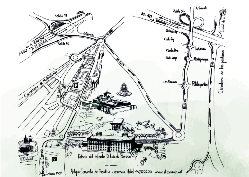 Mapa sobre como llegar